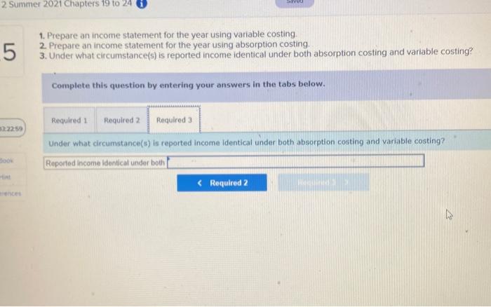 per unit 50 per unit $ $2,100,000 58,400,000 Manufacturing costs Direct materials