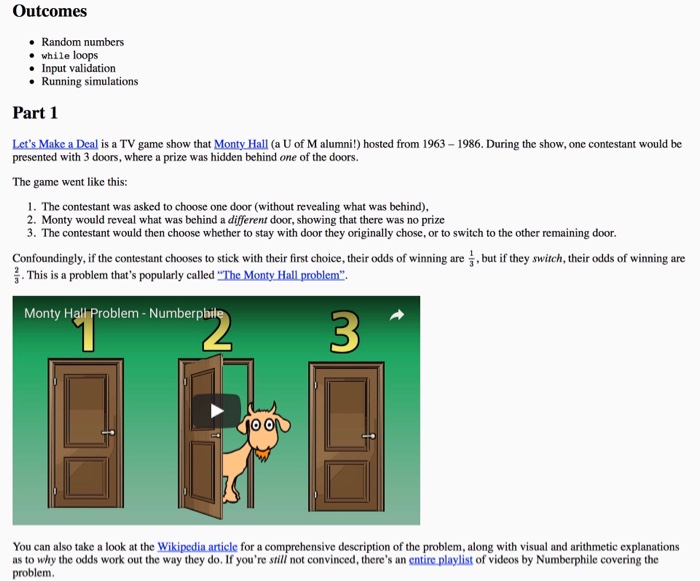 the program is running in Python 3.6 Outcomes e Random numbers while