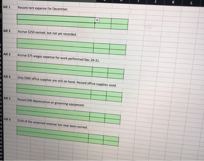 to start a dog grooming business! Fluffy Grooming begins operations in December