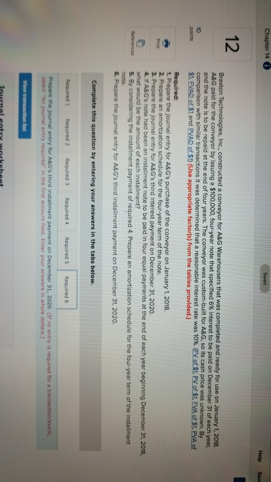 10 Chapter 14 Saved Help Sav 12 Braxton Technologies, Inc., constructed