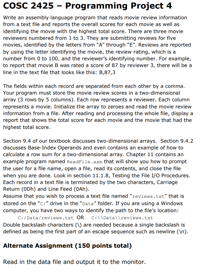  Before you start, please build this in 32-Bit MASM assembly using