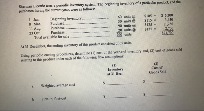  Accounting, I need hand write calculations step by step please Sherman