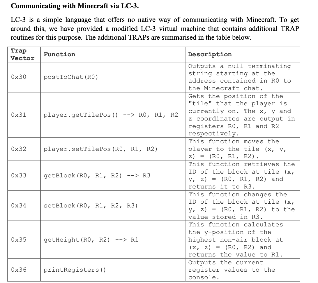  Write an LC-3 assembler program that checks whether the player is
