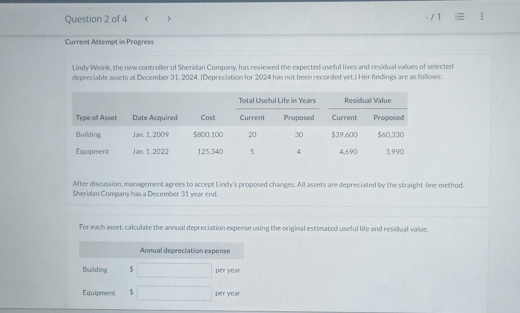 please provide this answer as soon as possible Current Attempt in