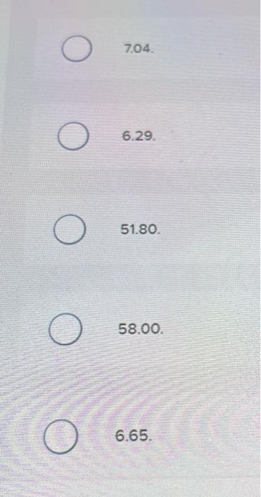 6.29 51.80 58.00 6.65