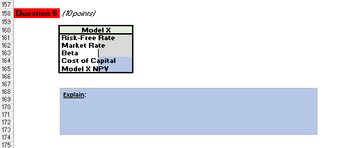 remaining economic life) to net $110,000 before taxes. New Model X: The