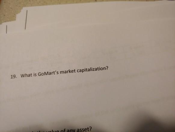 What was Go Mart's concm Value Added in 2019 14. What was