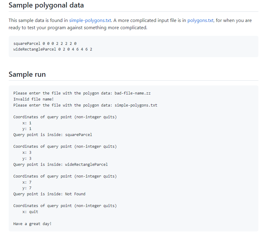 of complex objects - Multiple user-defined classes - Make rules for compiling