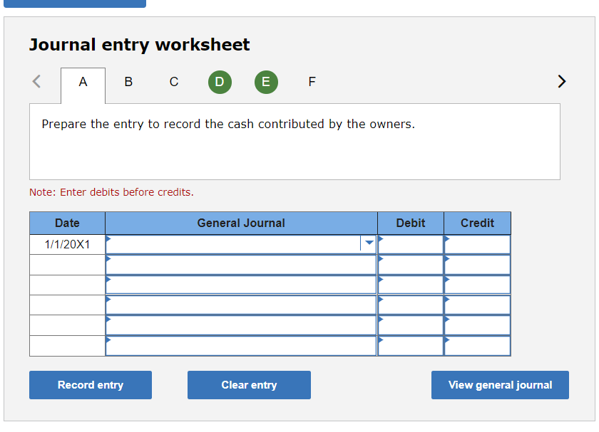 capital in cash. b. The company paid $24,000 to cover the rent