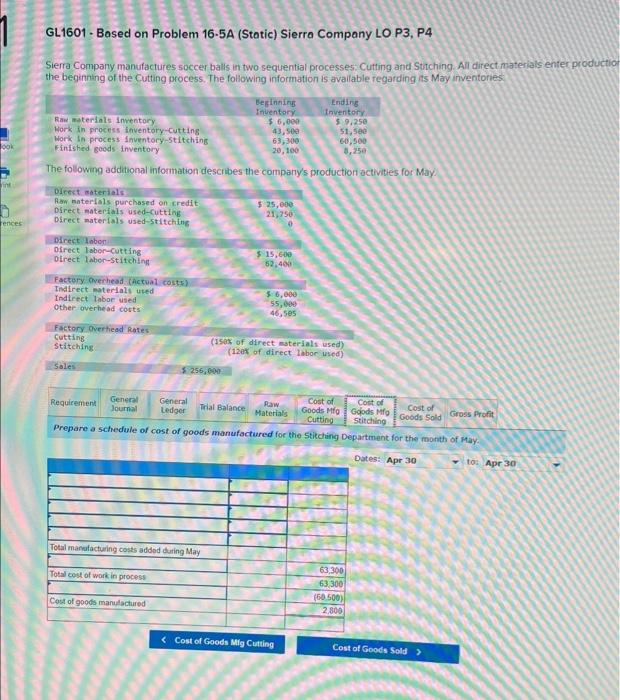 Cutting (15ex of direct materials used) 5tlteling: (120k of direct labor used)