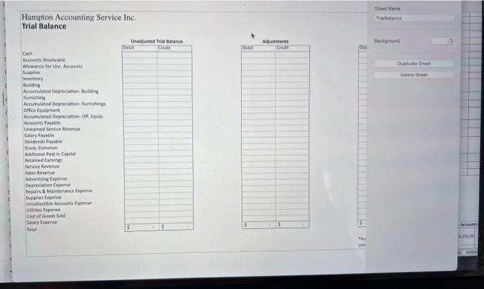 The company provides accounting services and sells accounting software. To date the