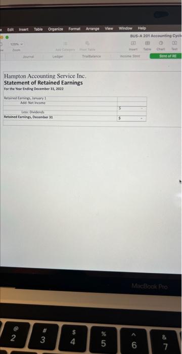 furnishings were purchased at the start of the year. The cost of