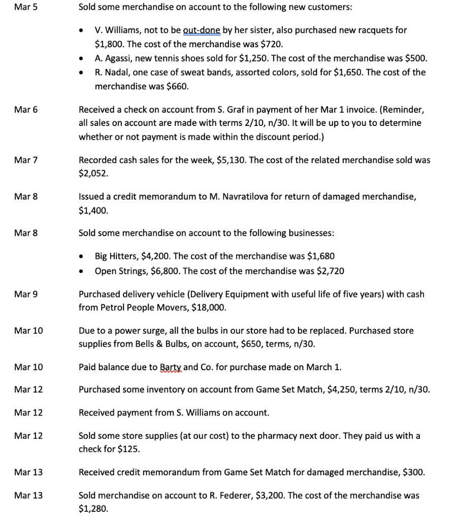 to the general ledger if you have not already done so, and