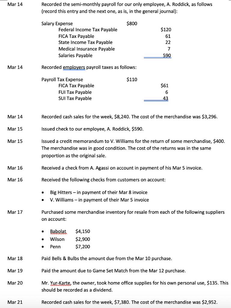 total each account. Label this total as "Balance" in each T-Account in