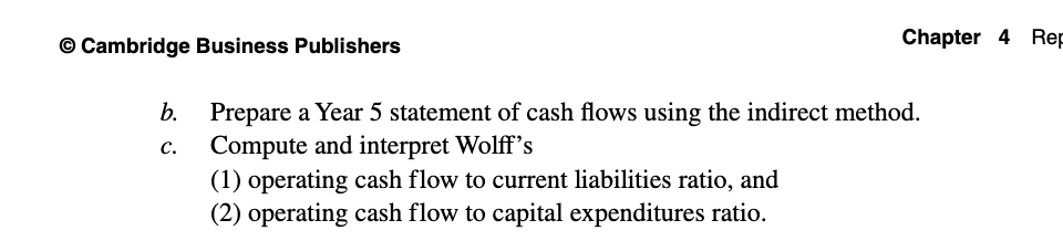 statement and comparative balance sheets follow. Sales. Cost of goods sold Wages