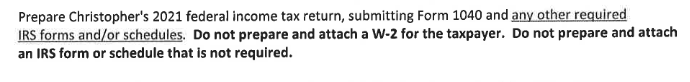 data you just use this data and fill 1040 form for 2021