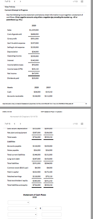  715 -/1.5 lili View Policies Current Attempt in Progress the the