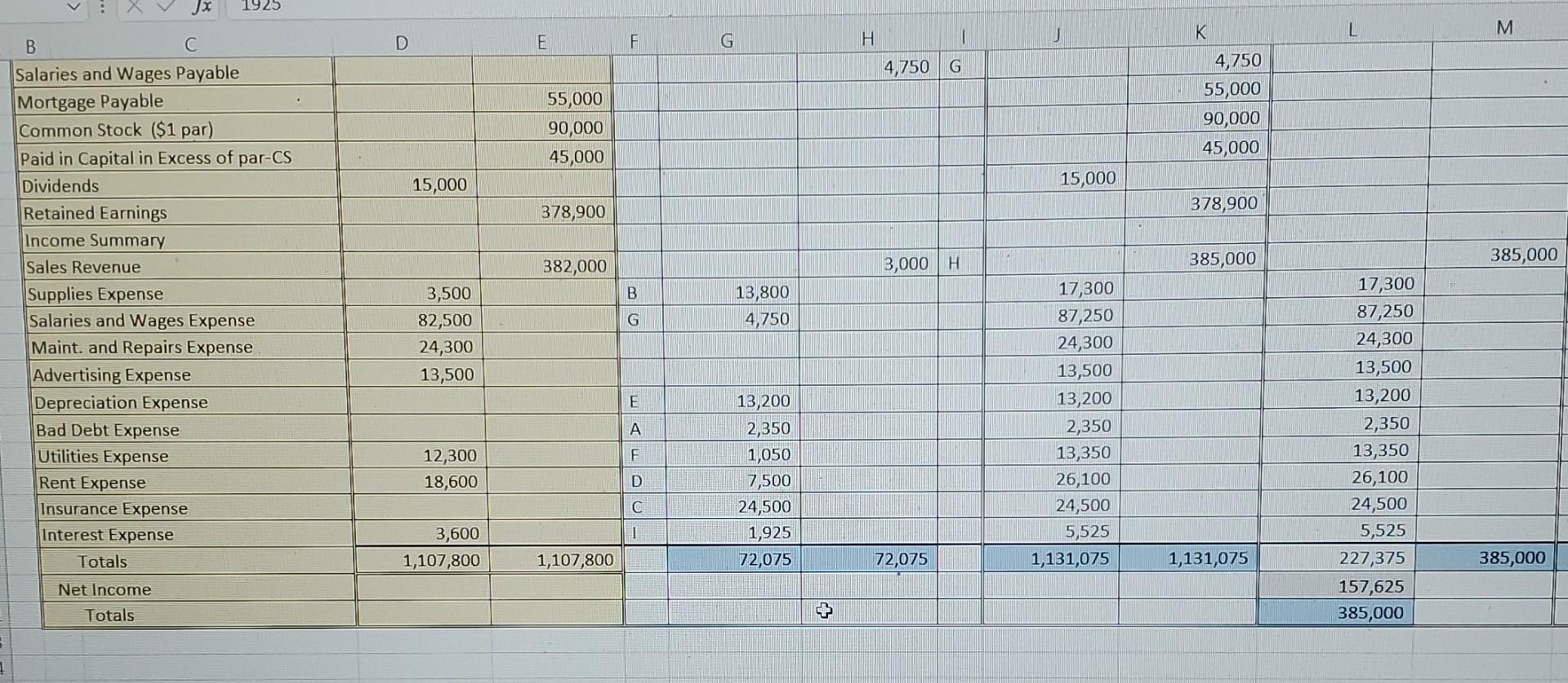  Calculate earnings per share based on this information. The far right