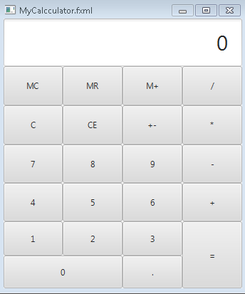 Provide the MyCalculatorController.java Code based on the following information. There are two