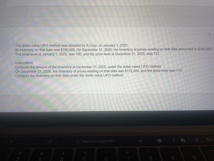 much . B Company was formed on December 1,2024 . The following