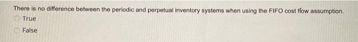 cash flow assumption: a. Average Cost b. None of the above. C.