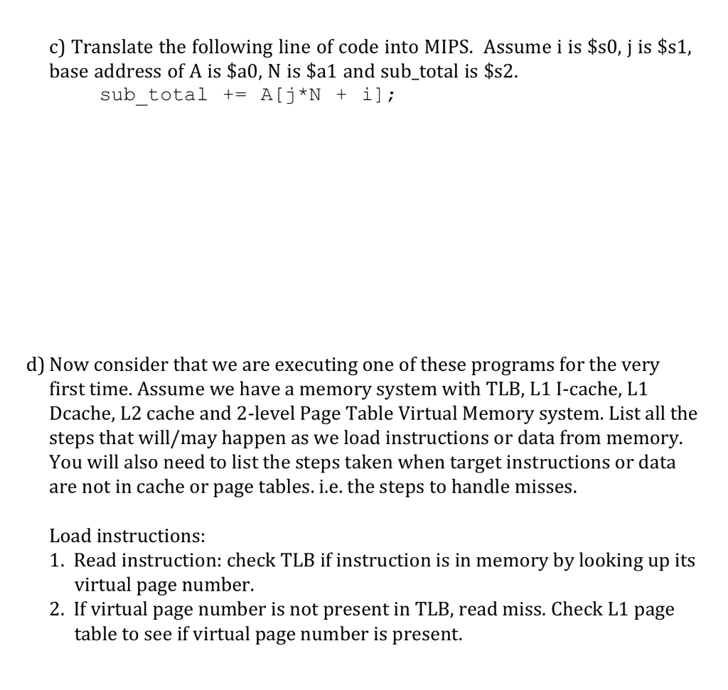 the code given below to compute the average of an array: total