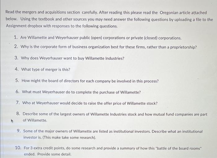 if you can please post a typed version of the answers thank