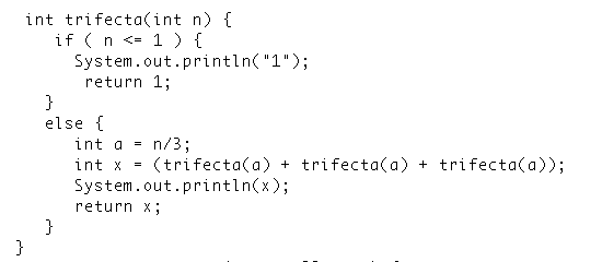  1. Write the recurrence for the function 2. Draw several layers