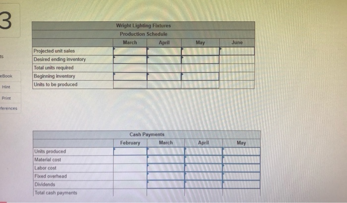 for the next four months as follows: March April May June 28,000