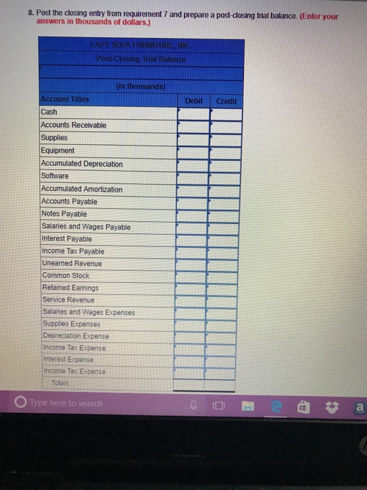 2. Purchased equipment for $14 cash on July 1, 2015 3. Issued