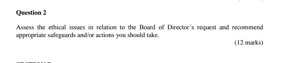 3 Analyse the fundamental characteristics for each potential client described above. Explain