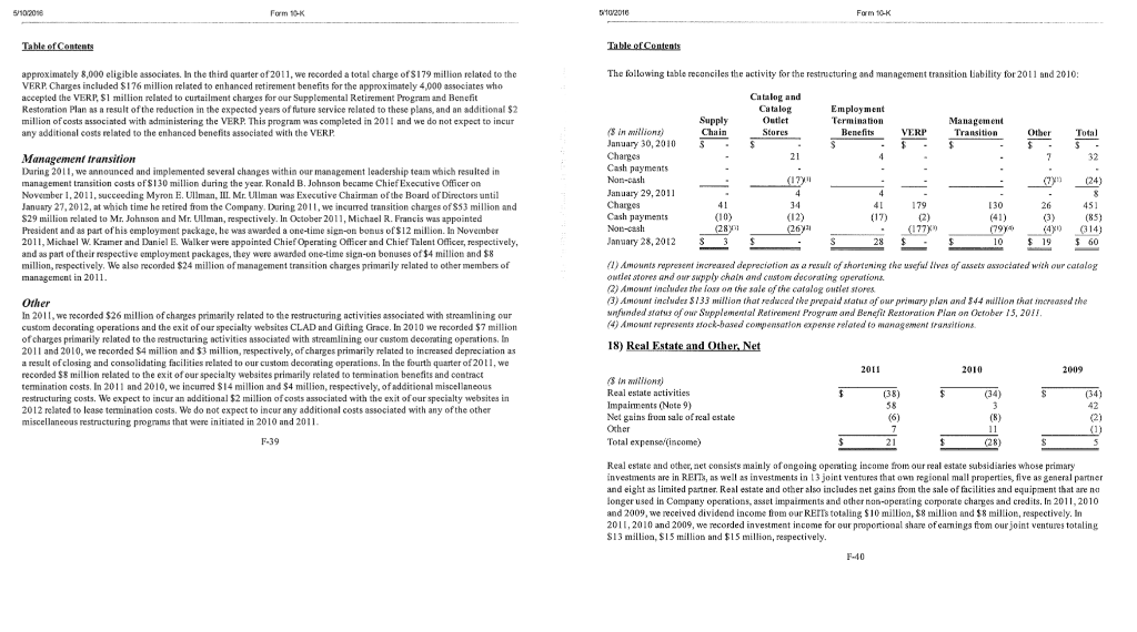 the future and why? Discuss in detail. Use the component ratios of