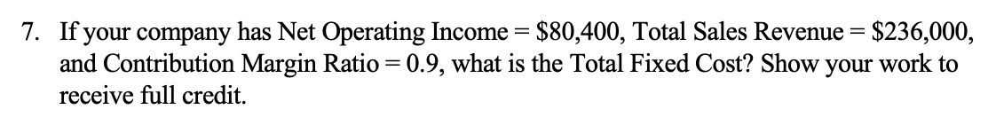 B Cost C 2. Use the information provided to identify the type