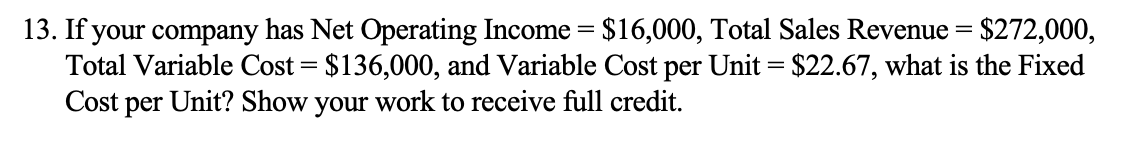 Cost A Cost B Cost C 3. Based on the high-low method