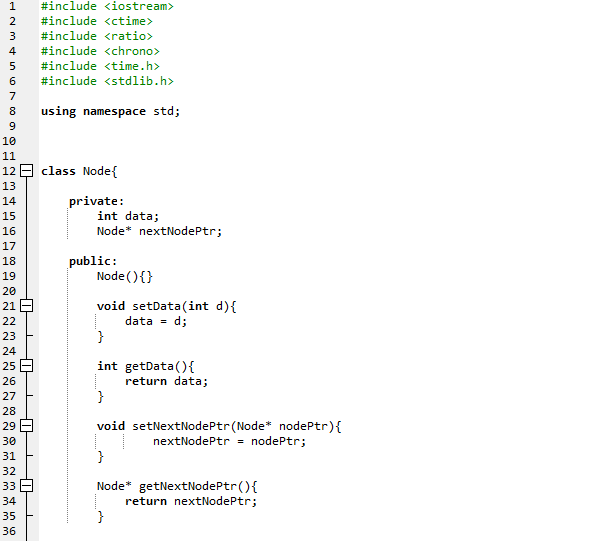 singly linked list. As discussed in class, the push, pop and peek