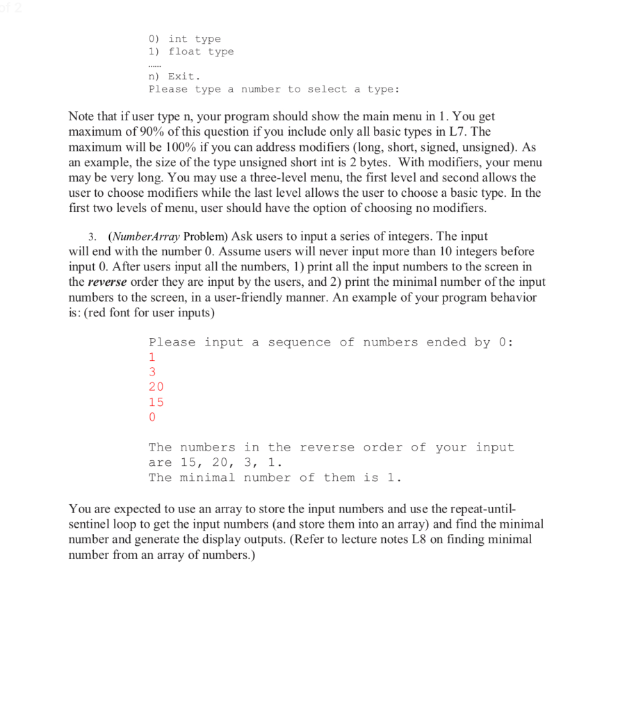 lab session in the week starting Feb 25 Goal of this assignment: