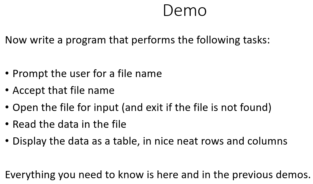 read a matrix text file and display it in rows and columns.