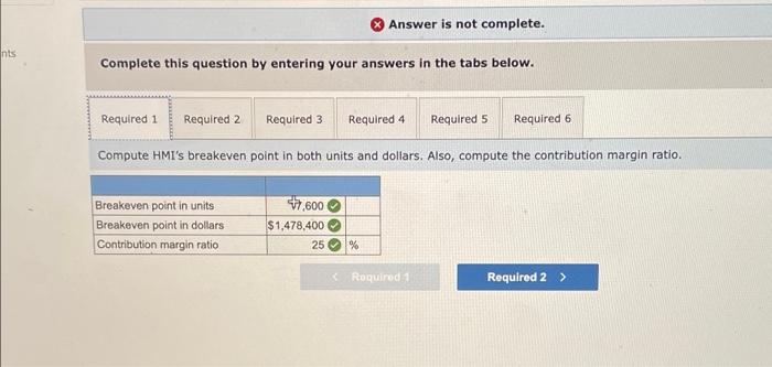 Required information The following information applies to the questions displayed below.) Horton