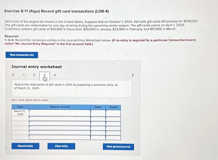 The gitt cards are redeemable for one day of skiing during the