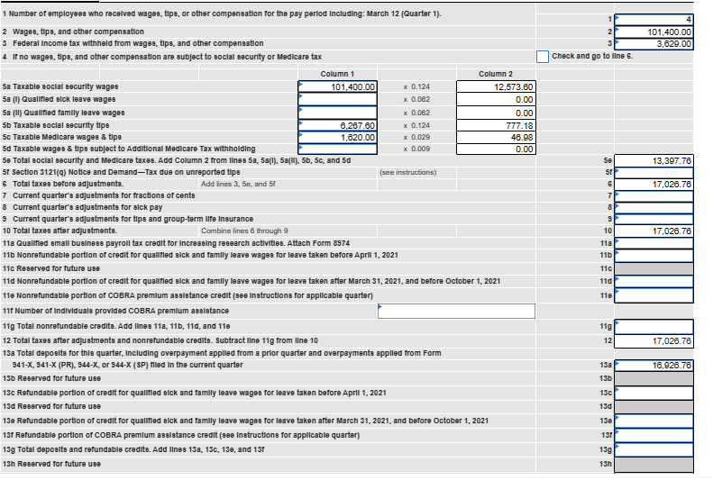  Chapter 10 TRP 10-1 Lauprechta Incorporated has the following employees on