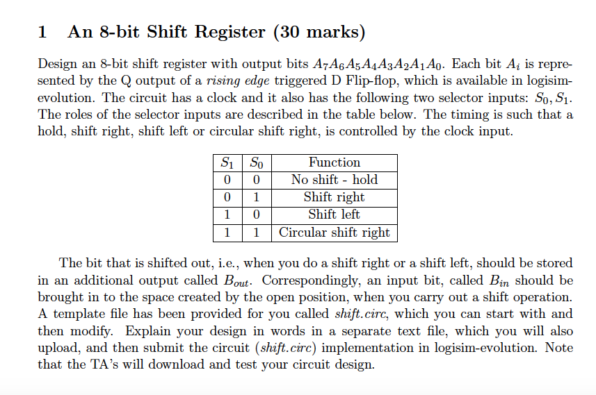 We need to implement this on logisim. I'm really lost. Please do