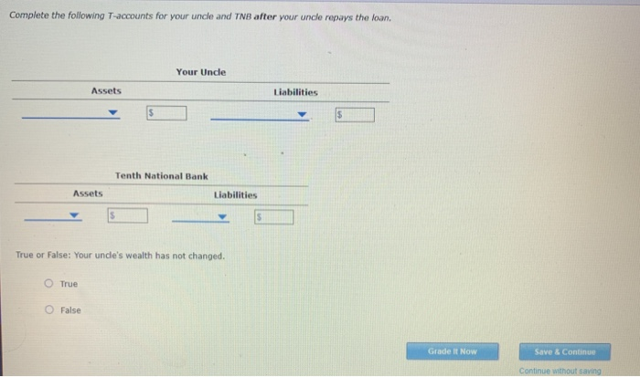 from Tenth National Bank (TNB) by writing a $100 check from his