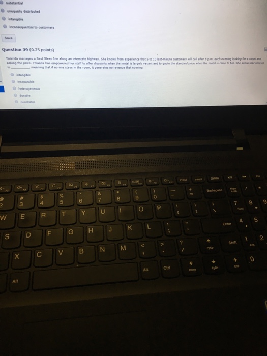 transformed into a physical product O offers benefits but not costs. Save