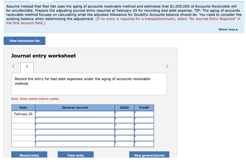 2016. Credits Debits $30, 191,000 Accounts Receivable Allowance for Doubtful Accounts Sales