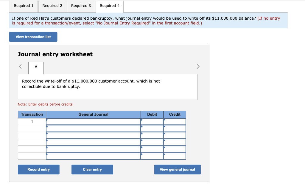 and Service Revenue $ 951,000 157,812,000 Required: 1. Assume Red Hat uses