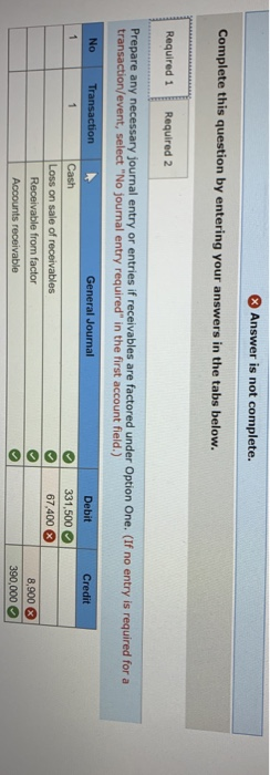 2021, Blondie Fixtures was considering alternatives to bolster its cash position. Option