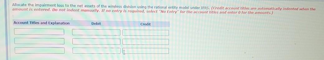 a manufacturer of computer network equipment and has just recently adopted IFRS.