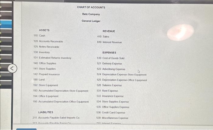 and my layout is wrong Joumalize the enthes to record the tansactions