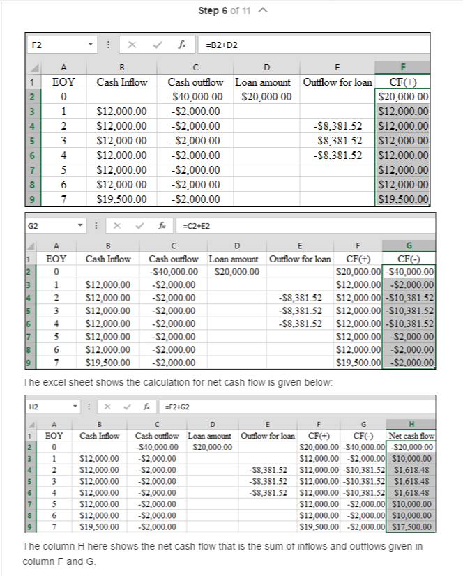 The system costs $40,000. It has an expected life of 7 years,