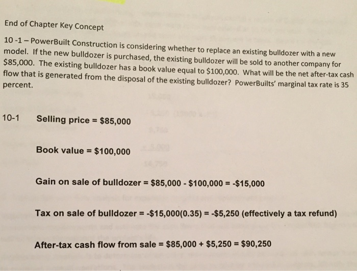  Show work please 10 -1 - Power Built Construction is considering